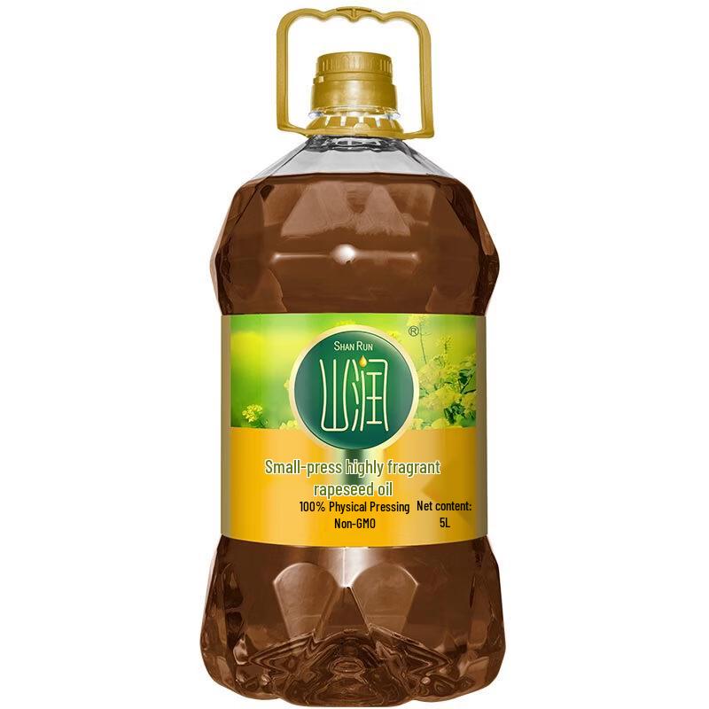 Shanrun 5L Small-Press Extra Fragrant Rapeseed Oil