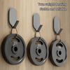 Punch-Free Adhesive Oval Wall Hook Multi-Purpose Hole-Free Wall Hook For Door Wall Hanging