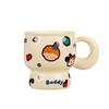 Children's Mug Mug Boy and Girl Cute Breasts Ceramic Cup Couple Water Cup Household Breakfast Cup