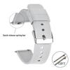Uhr Armband 18mm Silikonband Uhr Topsic Schnellverschluss Armband für Samsung Galaxy Universelles Armband 20/22mm Zubehör