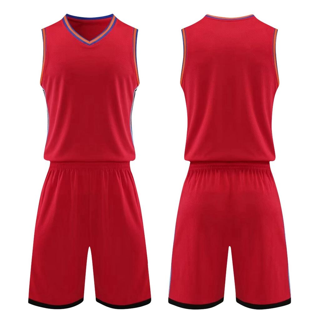 Basketball Custom Clothes Kids Basketball Suit Classic Tops + Pants Basketball Jerseys Suit Set