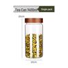 High Borosilicate Glass Tea and Food Storage Jars for Brewing and Preservation