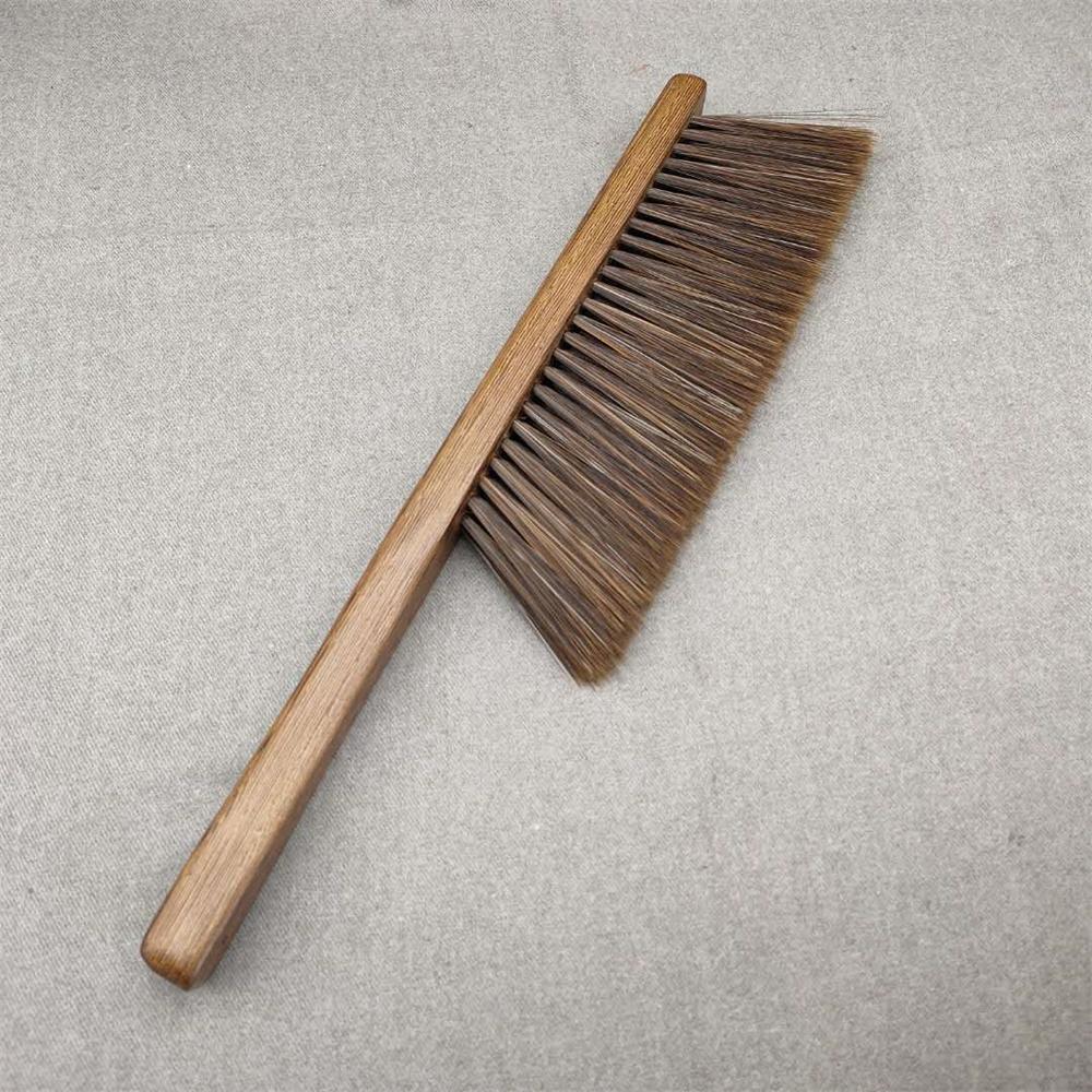 

Household Solid Wood Bed Brush Multifunctional Soft Bristle Cleaning Brush Hangable Duster Bedroom Room Corner Cleaning Brush 37x9cm