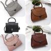 Trendy Lock Closure Pu Leather Handbag 2024 Versatile Commuting Urban Fashion