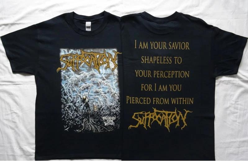Suffocation – Pierced From Within (1995) | Classic Brutal Death Metal Tee S