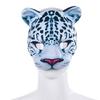 Schneeleopard Halbmaske Tier Cosplay Maske Halloween Kostümzubehör Für Männer Frauen Cosplay Halloween Feier