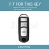 Auto Keyless Shell Protector For Mazda 2 3 6 Demio Atenza Axela Cx-5 Cx5 Cx-3 Cx7 Cx-9 3 4 Cx30 4 Button Tpu Car Key Case Cover