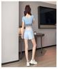 Women's High-End Yoga Set: Quick-Dry Running Shorts & Top - Summer 2025 Fitness Wear