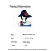 Women's Luxury Corsage Pin - Hat Girl Brooch & Anti-Exposure Waist-Cinched Buckle Accessory