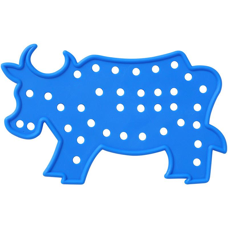 Tierische Schnürperlen für Kinder, Lernspielzeug zur Förderung der Feinmotorik