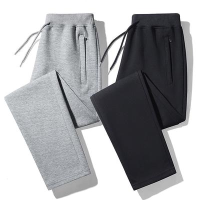 Spring and Autumn Sweatpants Men's Loose Leggings Pure Cotton Casual Pants Men