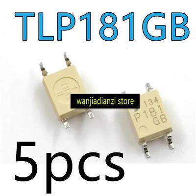 5pcs New Original Imported TLP181GB TLP181GR Silk Screen P181 Patch SOP-4 Photocoupler