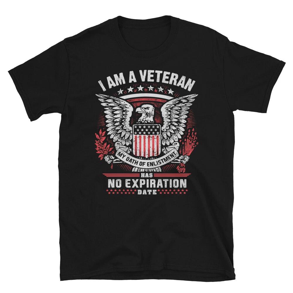 Veteran Oath Of Enlistment American US Patriotic Classic Fit T-Shirt 2XL