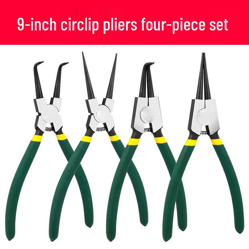 Industrial-Grade Multifunctional Snap Ring Pliers Set for Internal & External Use