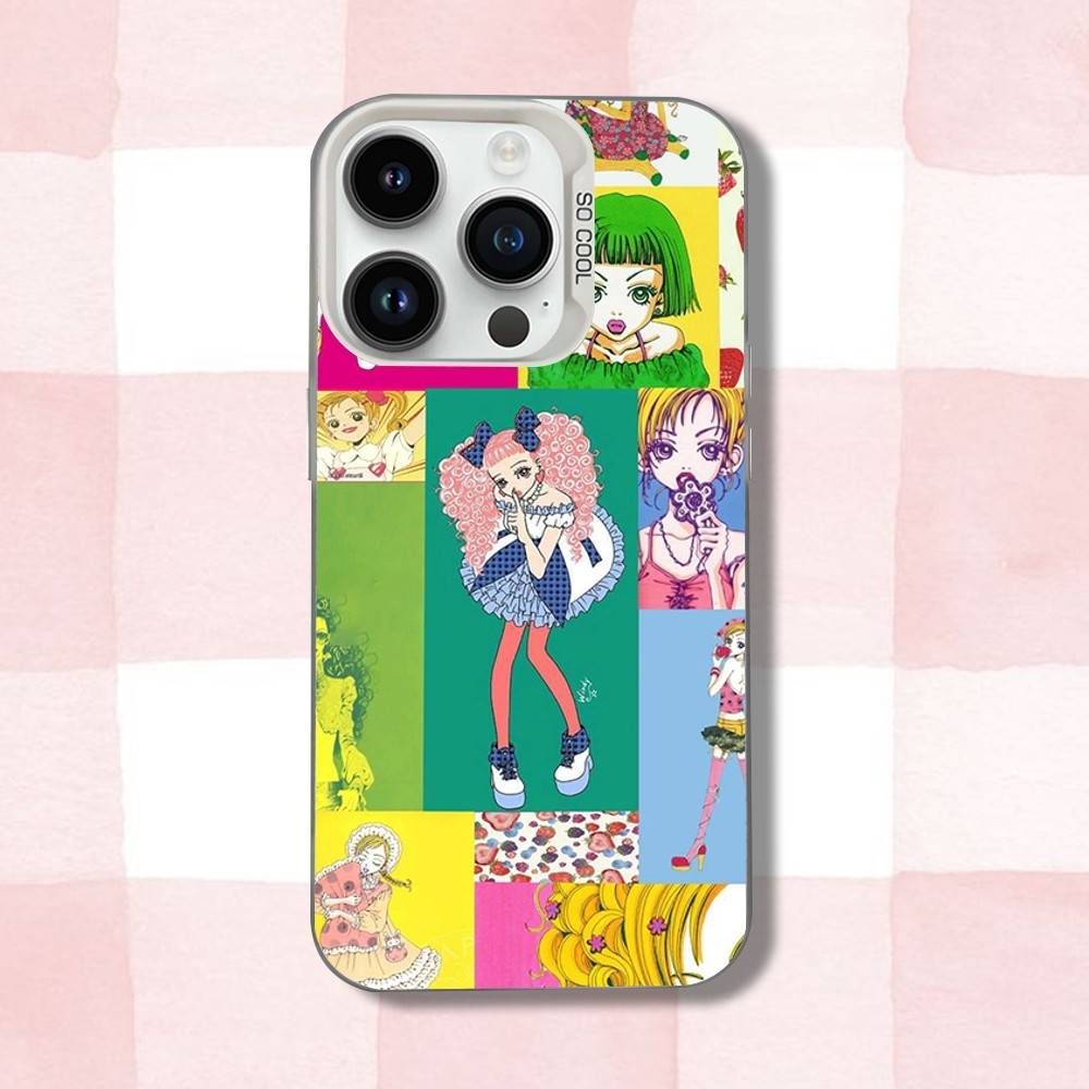 Anime P-Paradise-es K-Kiss Phone Case For iPhone 16,15,14,13,12,11,Pro,XS,Max,Plus,Mini,SE White Candy Matte Shockproof Cover