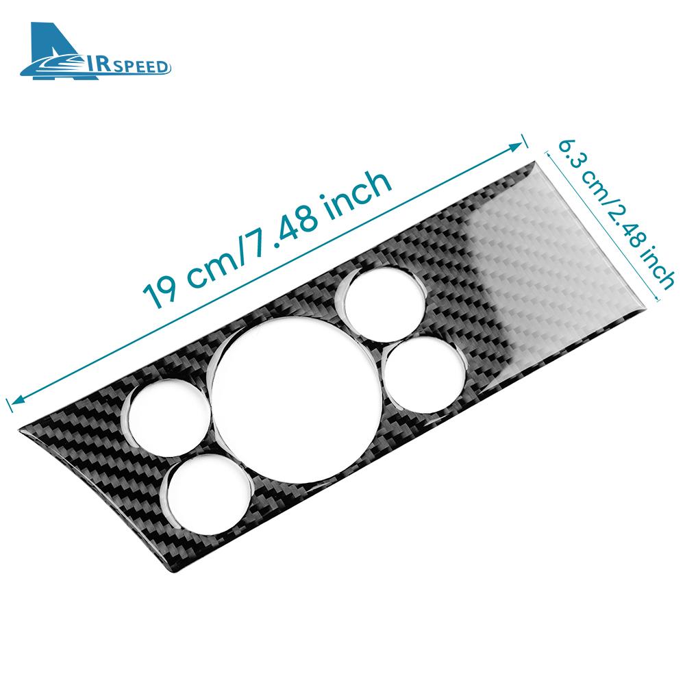 Echter Weicher Kohlefaser-Aufkleber für Vauxhall Opel Astra H MK5 2004 2005 2006 2007 2008 2009 2010 Auto Fahrer Scheinwerferschalter Verkleidung