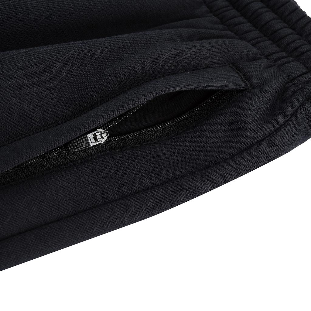 Anta Kyrie Basketball Series Long Pants 2025 Winter Knitted Sports Pants Unisex Pants Basic-Black 972541302-2