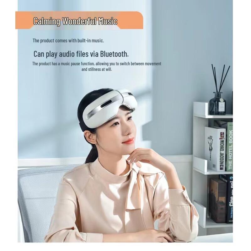ROTAI RT-H42 Foldable Smart Eye Massager with Heat and Bluetooth