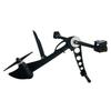 30cm Kayak Prop Blade Kayak Propeller Replacement Parts Outboard Motor Bracket for Canoeing Fishing Boat Kayak Black