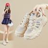 Platform Womens Sandals 2025 Summer New Mesh Breathable Heightening Sports Shoes Fashion Korean Version Casual Shoes Women