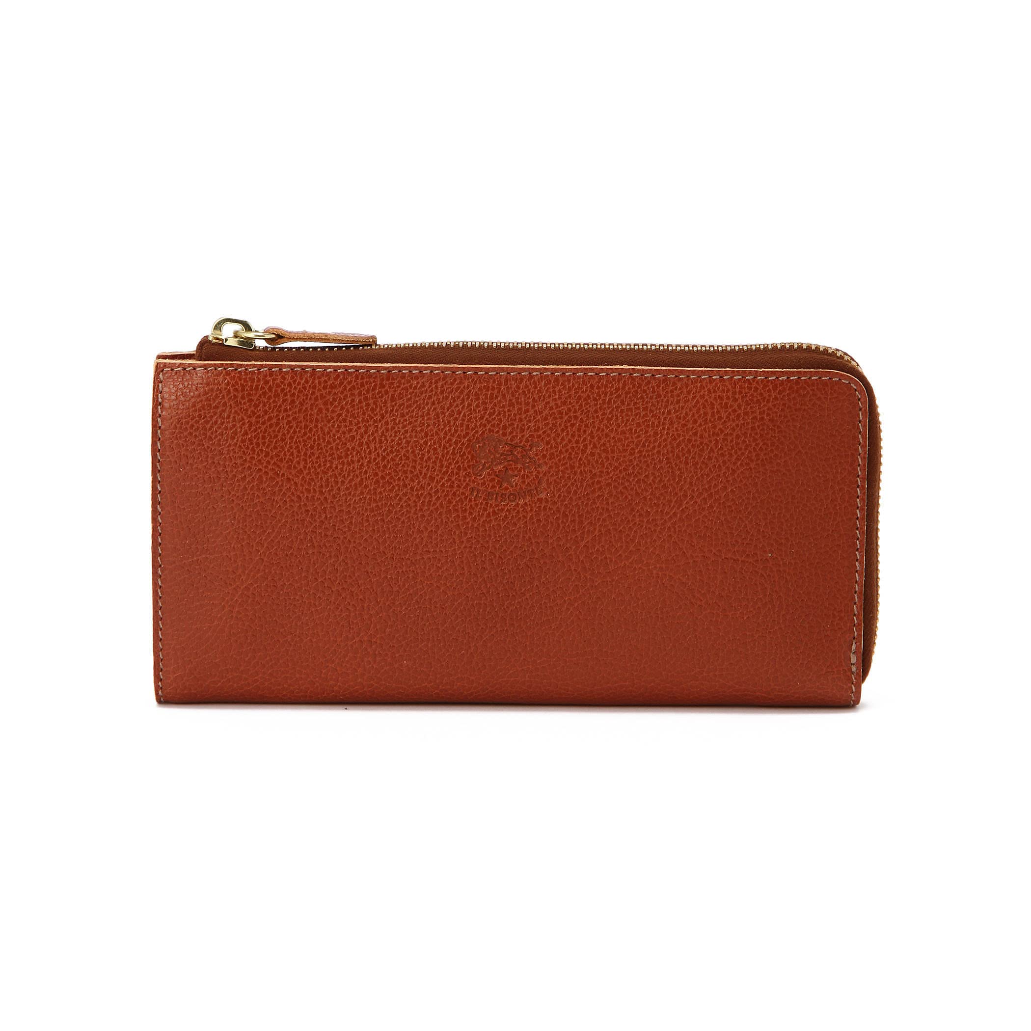 

Long Wallet Unisex Cowhide Leather Long Wallet Red Brown [IL BISONTE] Women s Men s 54_1_54162304540