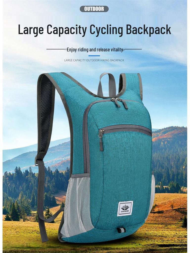 Ultralight Water-resistant Folding Backpack for Outdoor Sports & Travel
