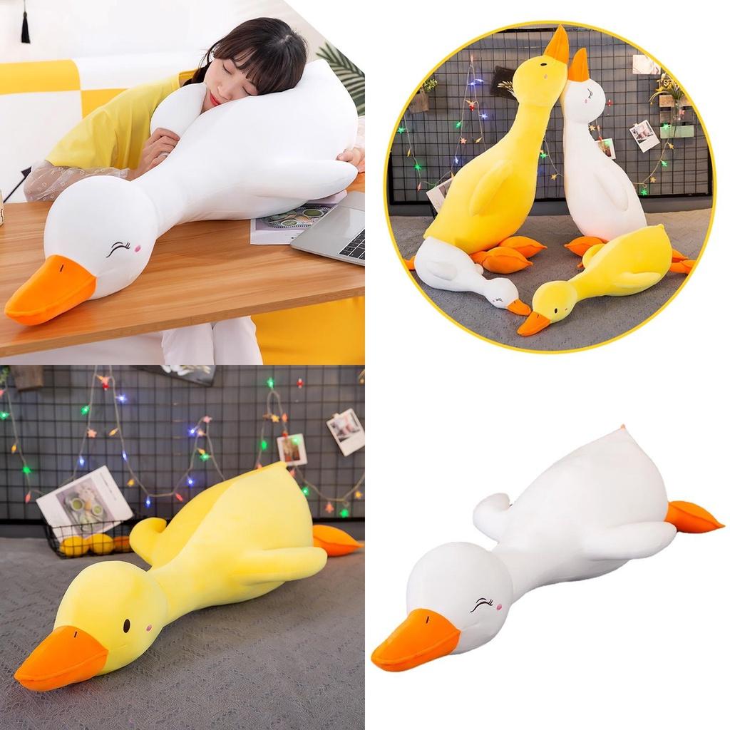 Super Soft Plush Duck Goose Stuffed Toy For Kids 25.6-63in Ideal Gift For Birthday Or Christmas