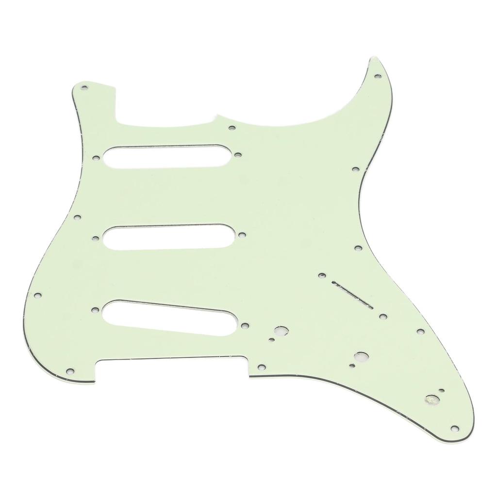 Electric Guitar Pick Guard 3 Layers 11 Holes PVC Pick Guard Scratch Plate for ST Guitar