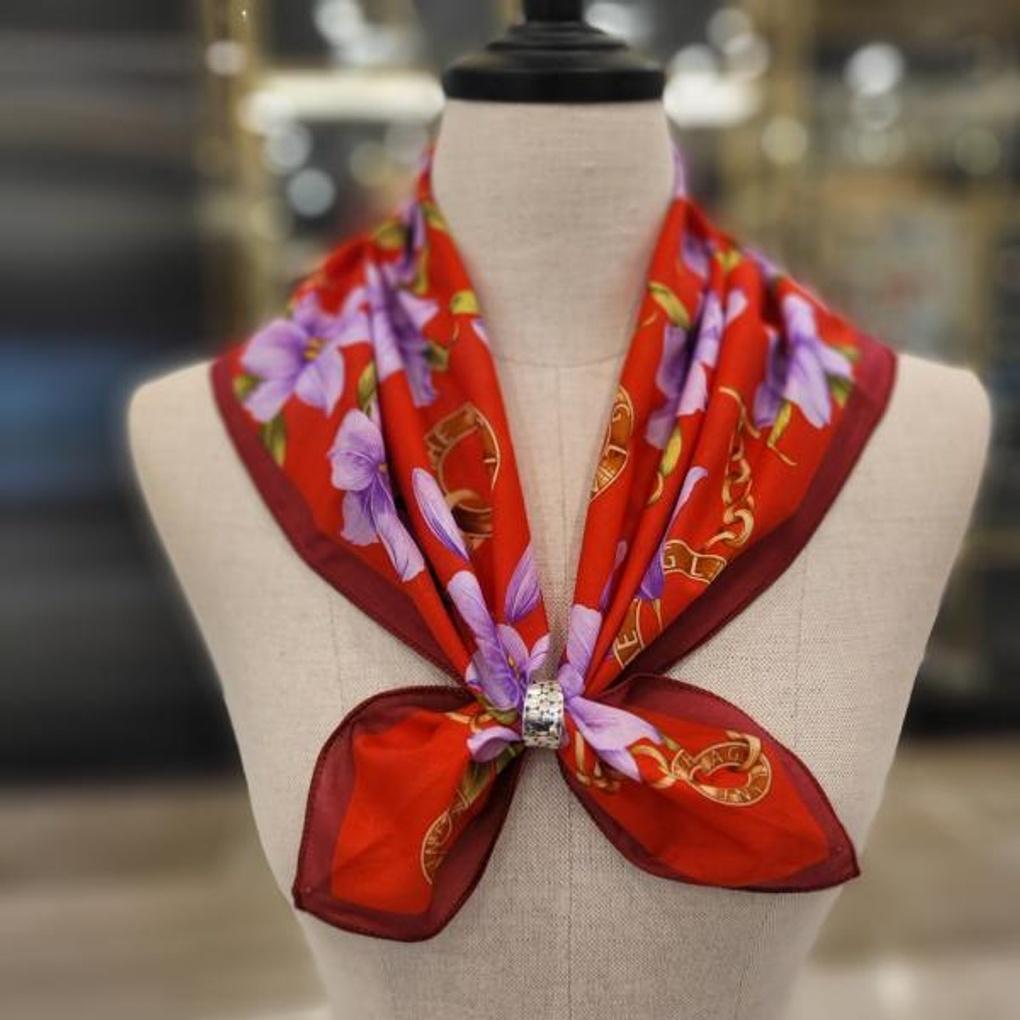 100% Cotton Petite Scarf E22S2CO210 ES Lily