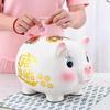 2025 Piggy Bank: In-Only Savings Jar for Kids & Adults