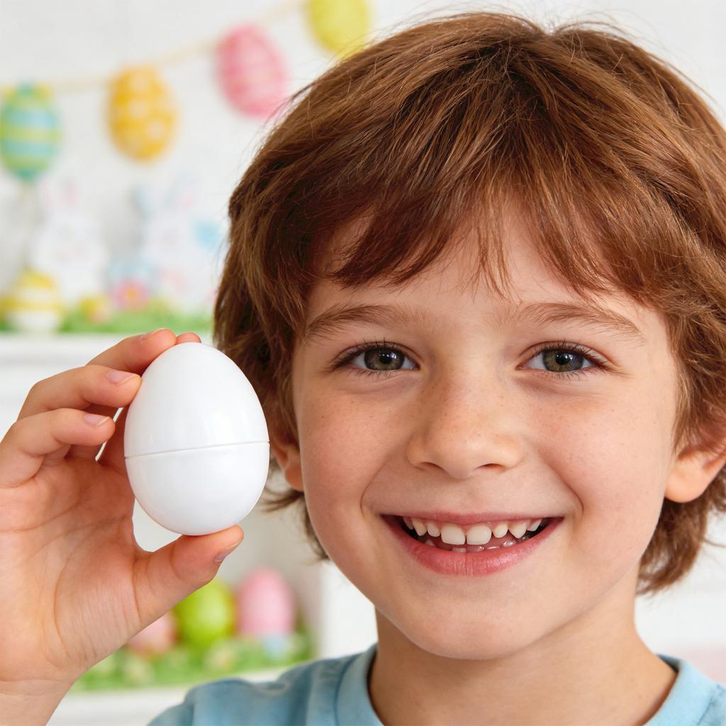 1Box 12 Easter Eggs Matching Toys For Early Childhood Education And Development.