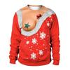 Funny Christmas Sweater Men Women Pullover Xmas Sweatshirt Ugly Graphic Y2k Sweatshirts for Holiday Party Loose Men's Clothing