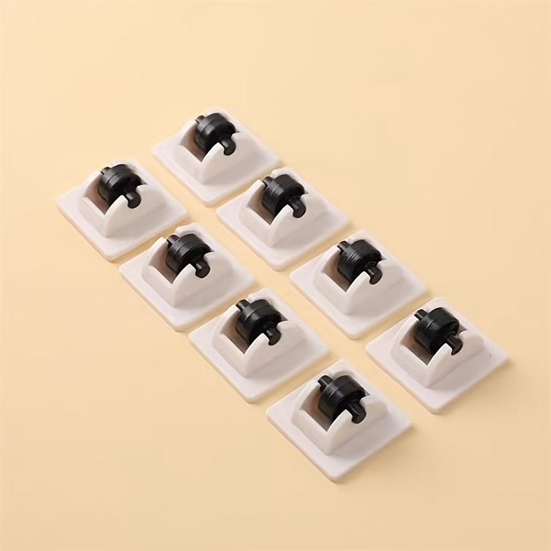 4-Pack Self-Adhesive Plastic Casters Furniture Moving Wheels for Home and Dormitory Storage Boxes Easy To Install On Desk Legs.