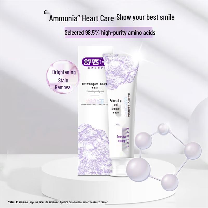 

Saky Fresh & Bright Double Amino Acid Whitening Toothpaste