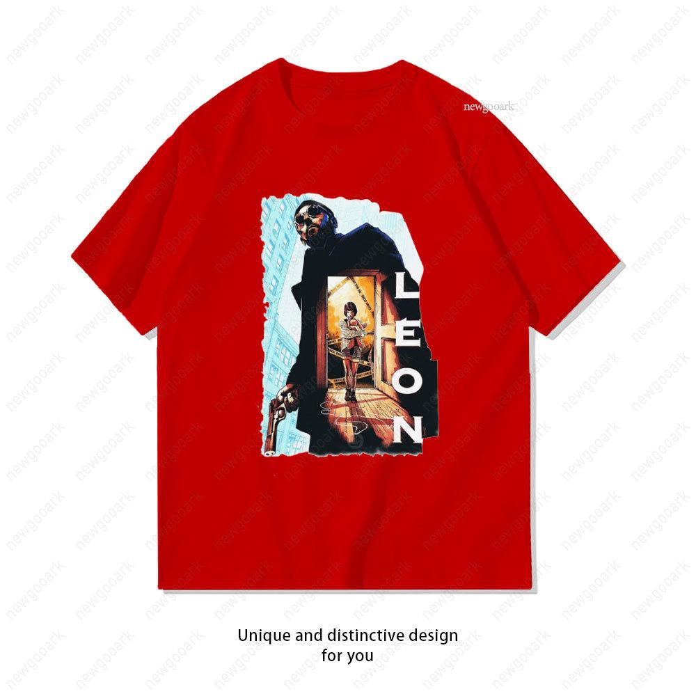 Leon The Professional T Shirt Women Unisex Casual Cotton Printed T Shirts Creative Streetwear Camisetas Tops Tee Shortsleev