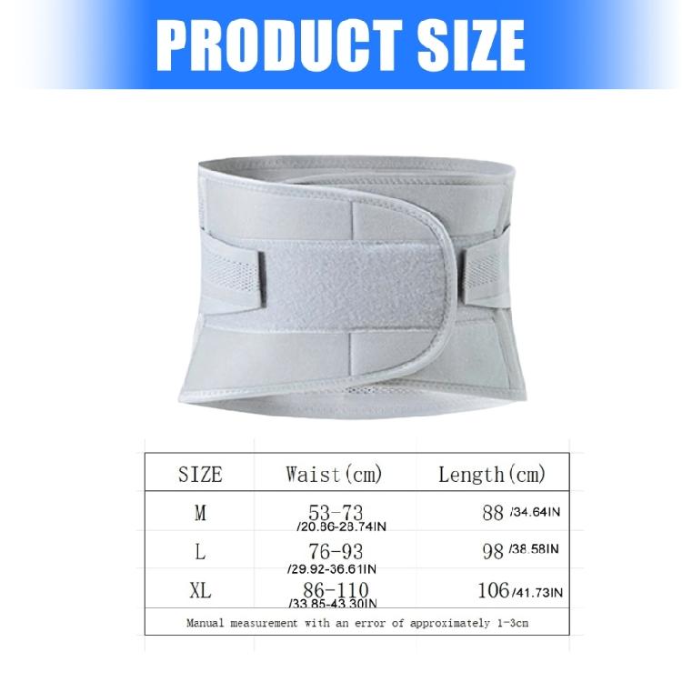 Multifunction Compressions Waist Strap With PP Reinforcement Lower Back Support Brace Breathable Waist Support