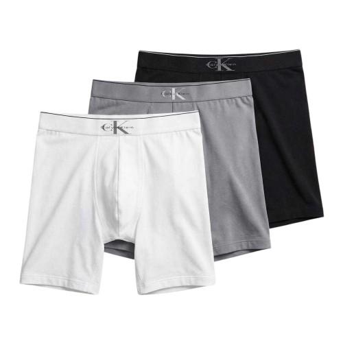 Calvin Klein Mens Cotton Boxer Briefs (Pack of 3)