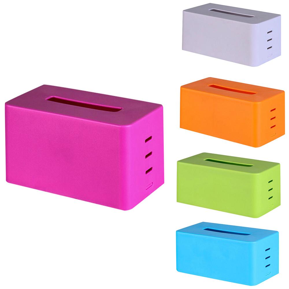 Buy Plastic Facial Tissue Napkin Box Toilet Paper Dispenser Case Holder