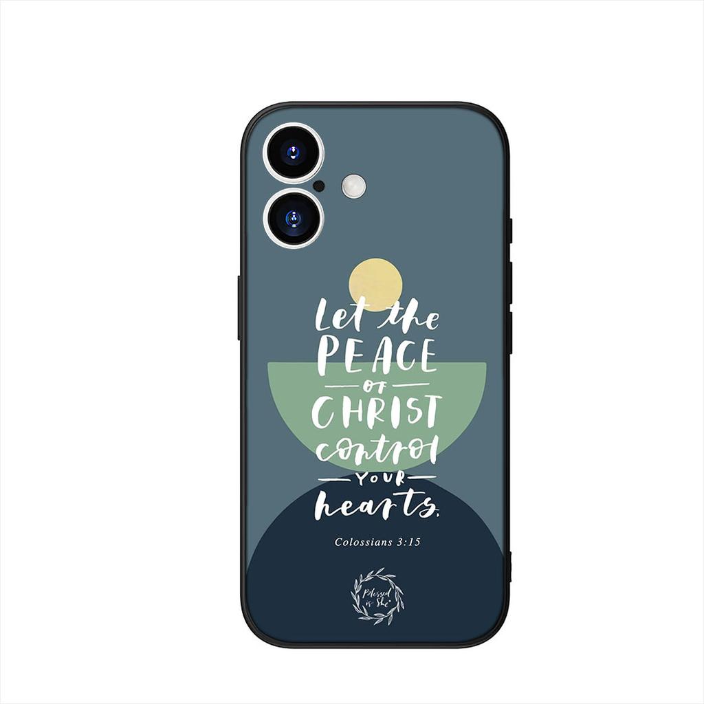 Bible Verse Faith Christian Jehovah God Phone Case for Apple iPhone 16 15 14 Plus 13 12 Mini 17 Pro Max + 16E Air 16+ ProMax