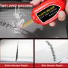 2in1 Plastic Welder+Soldering Iron Kit 100W Portable Auto bumper Plastic Crack repair Tool weld Set With1000Pcs Welding Nail