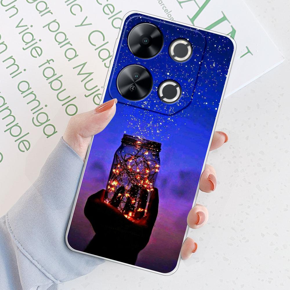 For Itel P65 Case Back Cover For Itel P65 P671L 2024 Shockproof Clear Soft Silicone Phone Case for ITEL P65 P 65 ITELP65 Coque