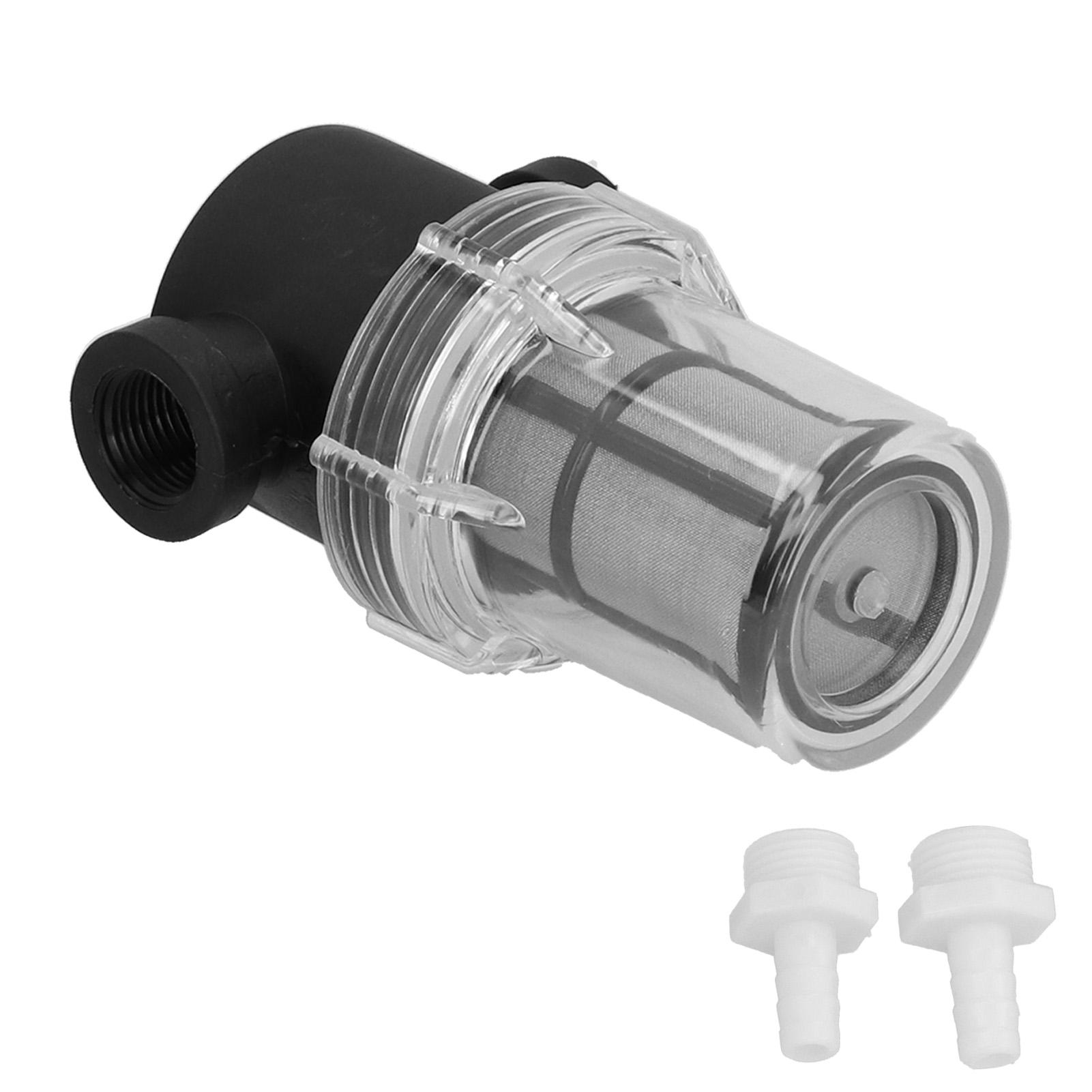 Beer Inline Filter Strainer for Home Brewing 150 Micron 80 Mesh Water and Beer Filtering L
