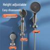 Adjustable Suction Cup Shower Head Holder - No Drilling Needed.