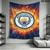 Manchester City Football Club Crest Bedding 1 Duvet Cover 2 Pillowcase Without Core Duvet Cover And Pillowcase Soft And Comfortable