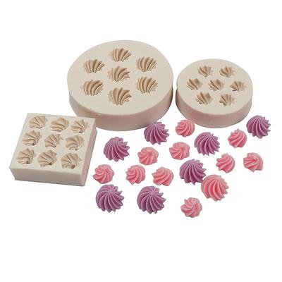 1Pc Candy Shape Silicone Sugarcraft Mold Diy Cupcake Baking Mould Fondant Cake Decorating Tools Kitchen Baking Gadgets