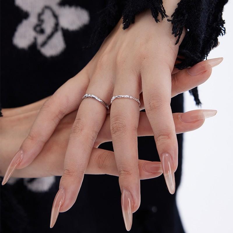 Open Stylish Adjustable Ring For Women Featuring Elegant Geometric Design And Versatile Chic Look