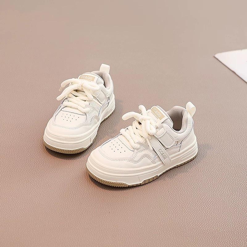 

Обувь для девочек детская спортивная обувь на доске 2025 лето новые летние модели маленькая белая детская дышащая для девочек обувь для больших детей 37