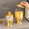 Round Clear Lid Jar for Dried Fruits and Kitchen Storage - Light Luxury Design