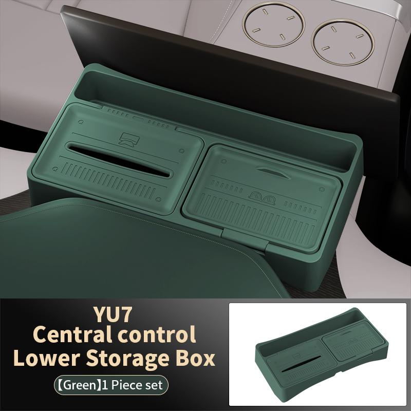 Storage Box For Xiaomi Yu7 2025 Dashboard Screen Center Console Organizer Phone Holder Interior Accessories
