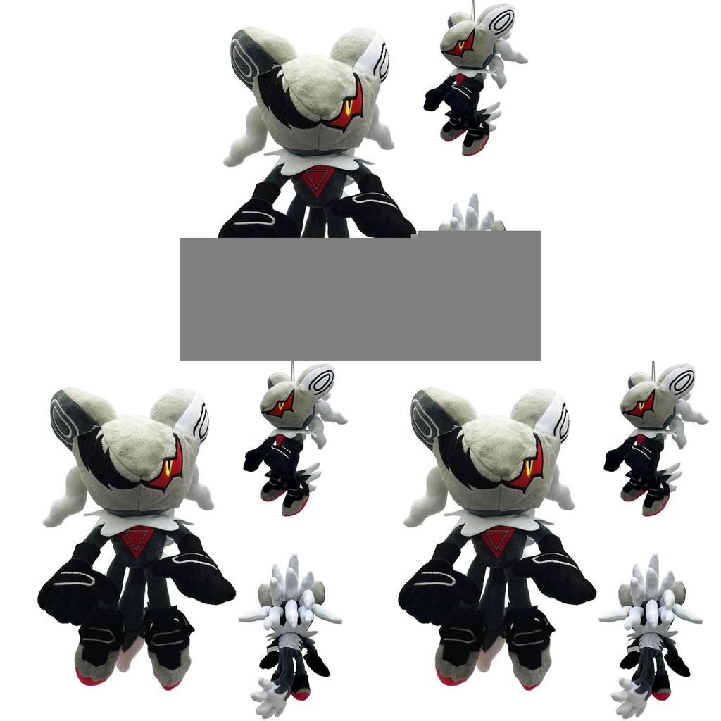 Kawaii 31cm Super Sonic Infinite Plush Shadow The Hedgehog Stuffed Cartoon Dolls Gifts